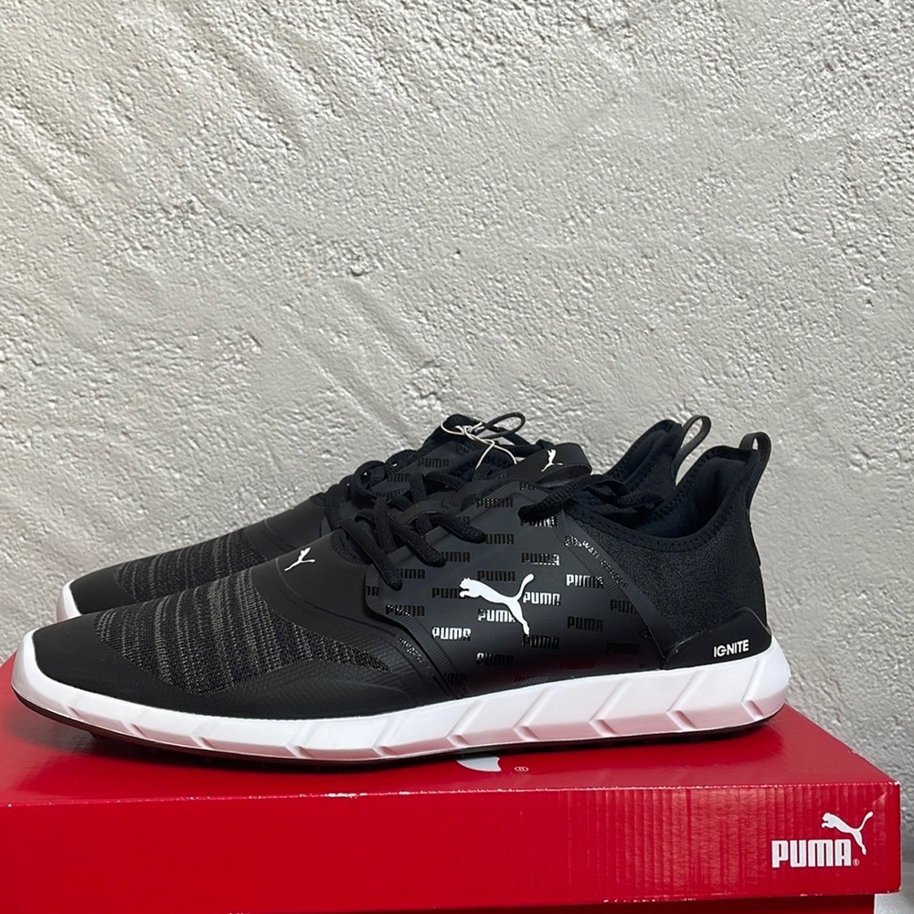 Puma - Men’s Black Ignite NXT Golf Shoes